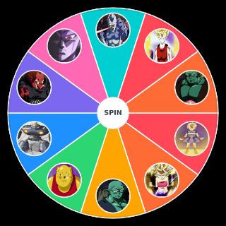 Random team universe 6 in dbz Picker