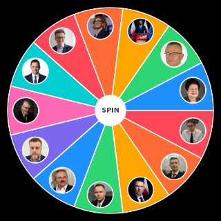 Wybory prezydenckie w Polsce 2025 (13 kandydatów) Random Picker