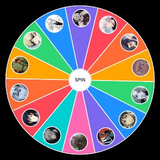 Spin the Wheel: JJS characters