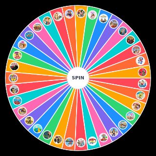 Spin the Wheel: SERIES DE LA INFANCIA by @delacruzphto