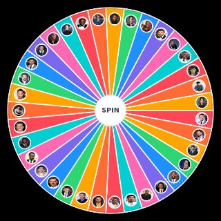 Random Actors Wheel