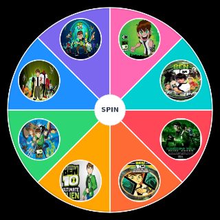 Ben 10: Series and Movies Wheel