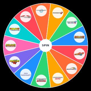 Every Mario Kart Game Random Picker