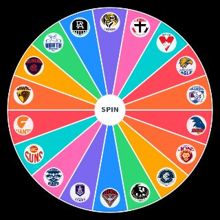 Favourite AFL Teams Random Picker