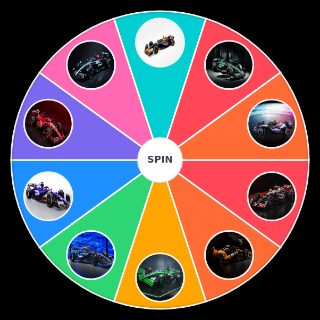 Random 2024 F1 Livery Wheel
