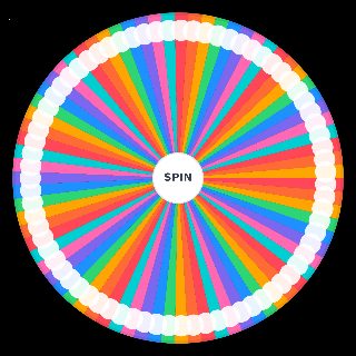 Random 90s Rock Bands Wheel