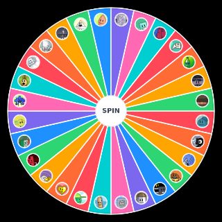 Lick Battle Contestants Wheel