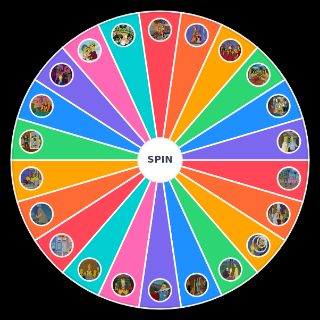 Random The Simpsons Season 17 Wheel