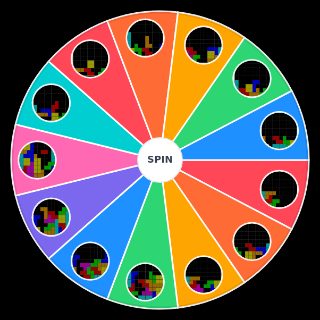 Random Tetris Openers Wheel