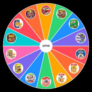 Random Filipino Cereals Wheel