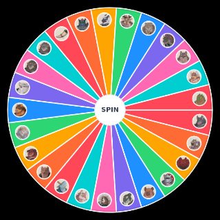 Spin the Wheel: Tavern of Spear Characters
