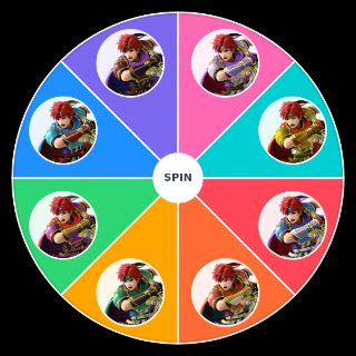 Spin the Wheel: Roy Smash Ultimate alts