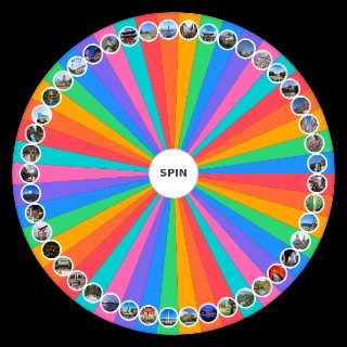 Random Overrated Japan Travel spots Wheel