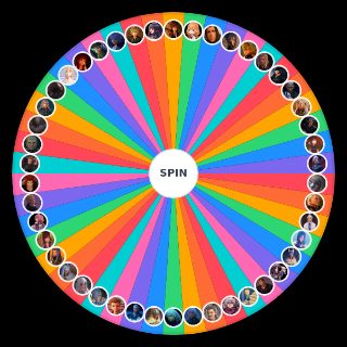 Random Kingdom Hearts Waifus and Husbandos Wheel