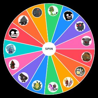 Random Castle crasher bosses Wheel