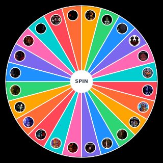 FNAF GAMES (Fanverse Included) Wheel