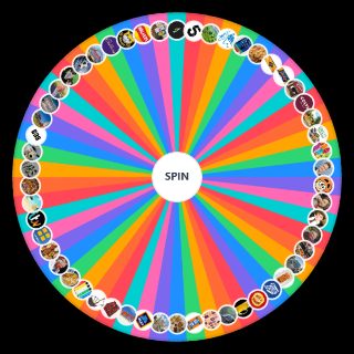 Random British Things and People Wheel