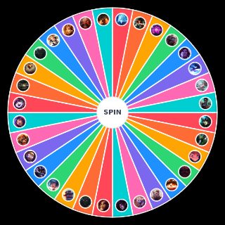 Random Best Support LoL Wheel