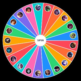 League Of Legends ADC Champs Wheel