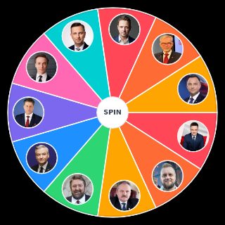 Random Kandydaci na Prezydenta Wheel