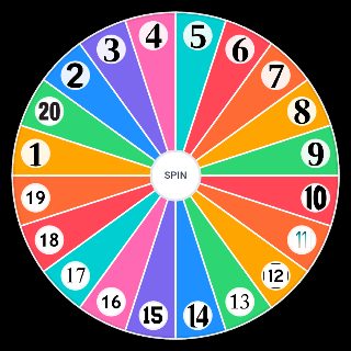 Random Numbers 1 20 Picker