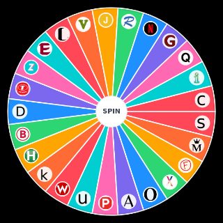 Pick a Random Letters of alphabet