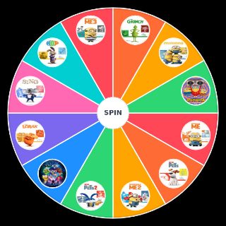 Spin the Wheel: Illumination movies w/ rise of gru