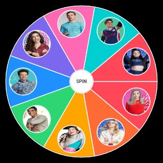 Go! Vive a Tu Manera characters Wheel