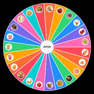 Spin the Wheel: Jedzenie By TosterixJutjubix