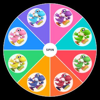 Choose a Random SSBU Yoshi alts/colors