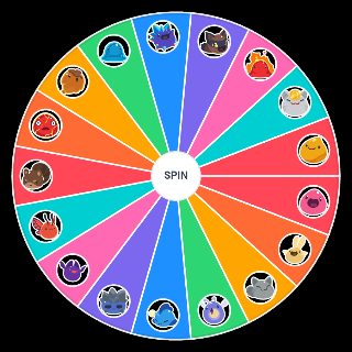 Spin the Wheel: slime rancher 2 every single slimes
