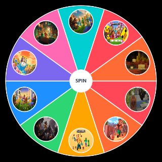 Spin the Wheel: Minecraft Game Drops