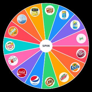 Spin the Wheel: Fountain Drinks