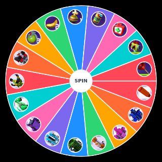 Random Worms Rumble Items & Weapons Wheel