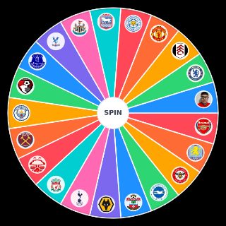 Spin the Wheel: Premier League Table / 24 25