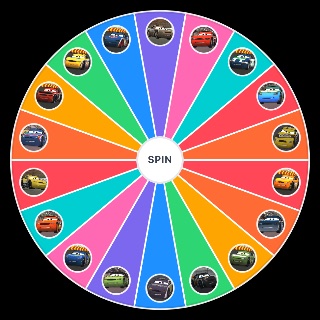 Pick a Random Cars: The Video Game Piston Cup Racers (Wii Version)