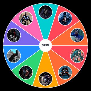Incarnations of Venom Random Generator