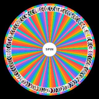 Rankeando Animes (108 Animes) Wheel