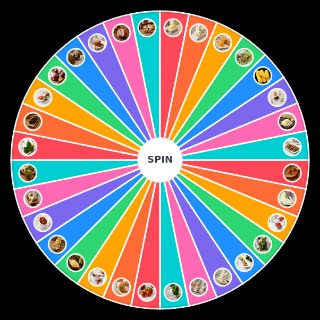 Pizza Topings Wheel