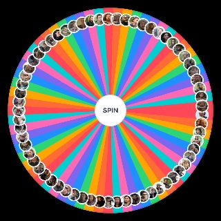 The Walking Dead Random Character Picker Wheel