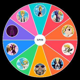 Random Meliodas all forms Wheel