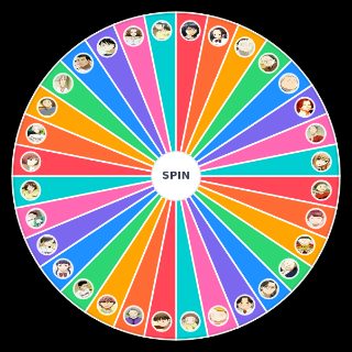Random Chihayafuru Characters Wheel