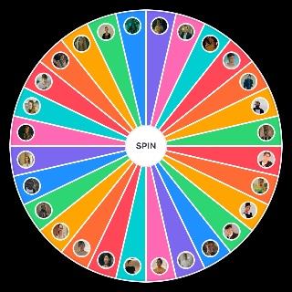 Random find me in Paris characters Wheel