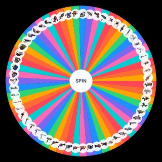Spin the Wheel: 53 Weapons (3d) of Salmon Run Next Wave (Splatoon3 v2.0.1)