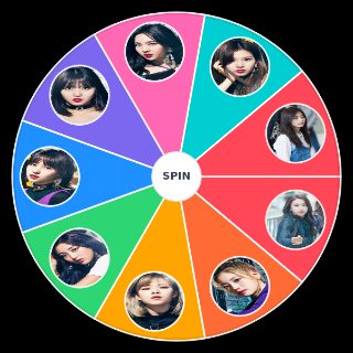 Twice members Random Picker