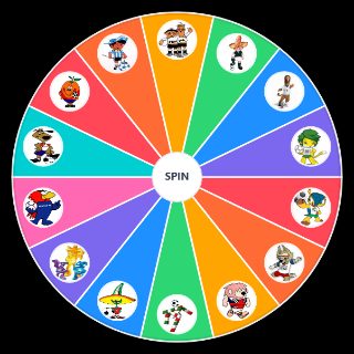 Choose a Random Mascote da COPA