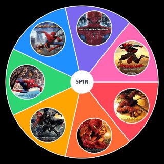 Random Spider Man Movies Wheel
