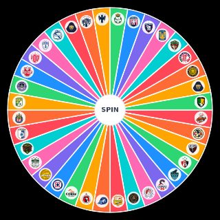 Random Equipos Liga y Expansión MX Wheel