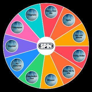 Random Fallen Evanescence Song Picker