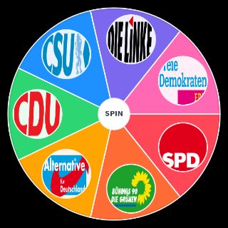 Deutsche Parteien Random Picker